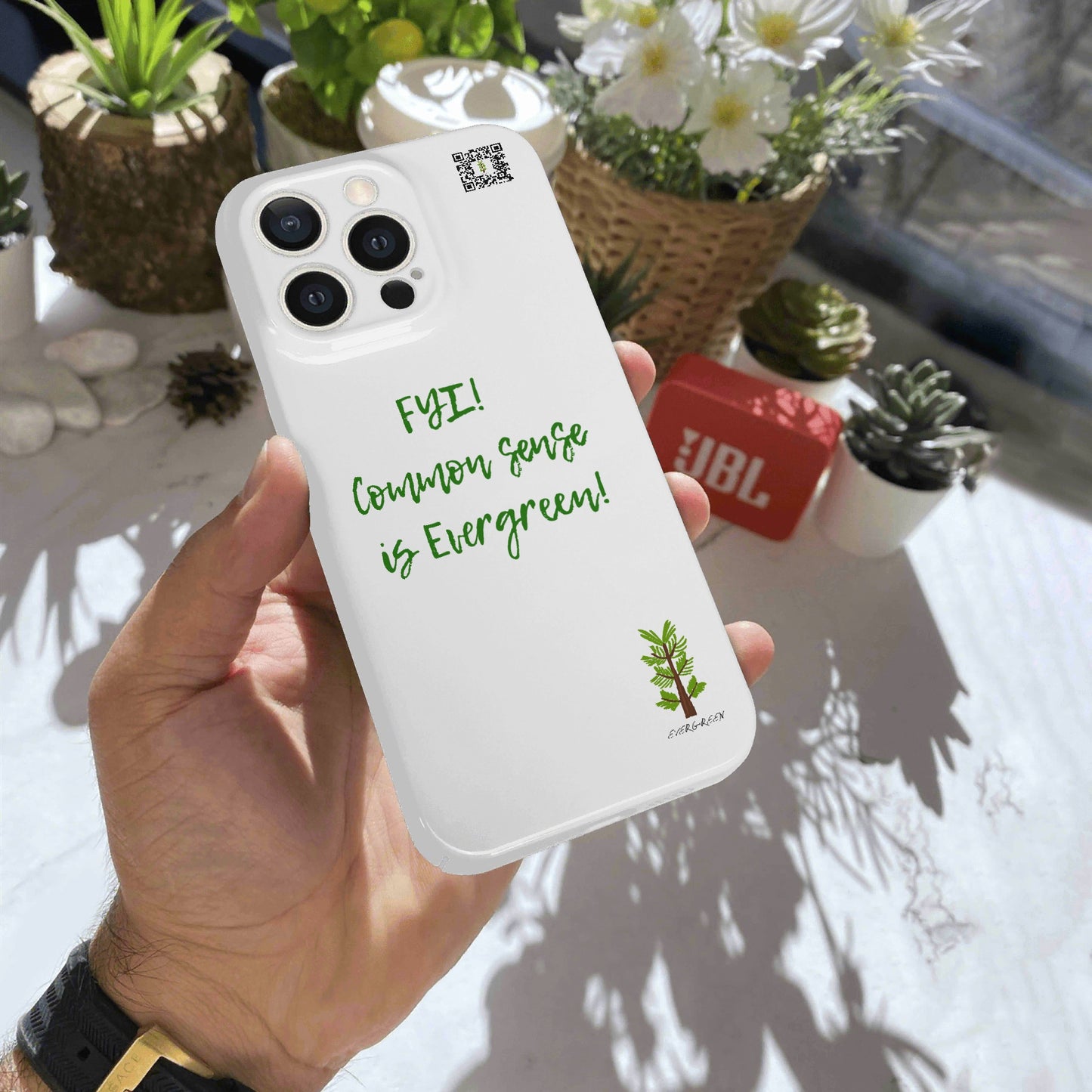 Evergreen FYI! Line - iPhone 15 Pro Phone Case