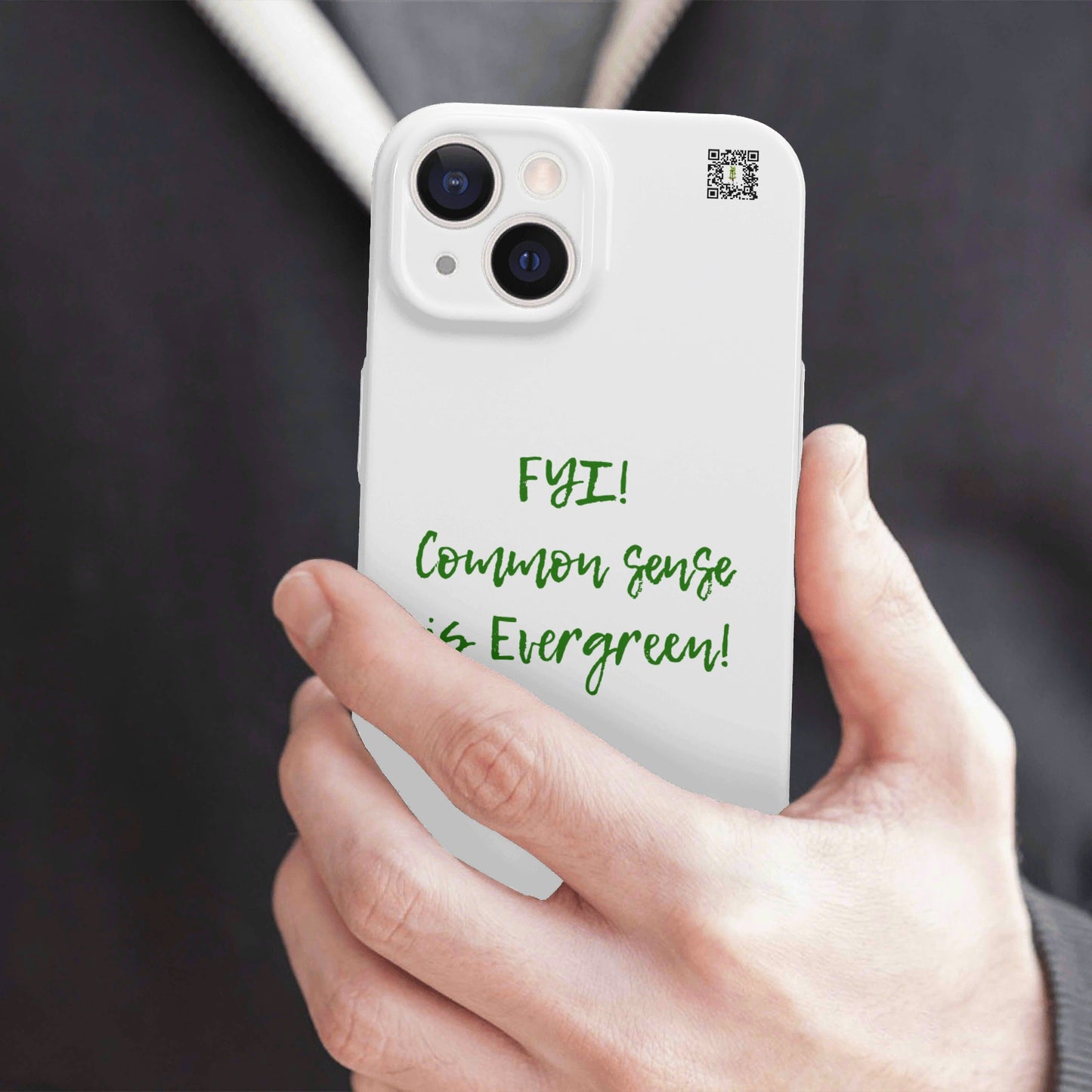 Evergreen FYI! Line - iPhone 15 Phone Case
