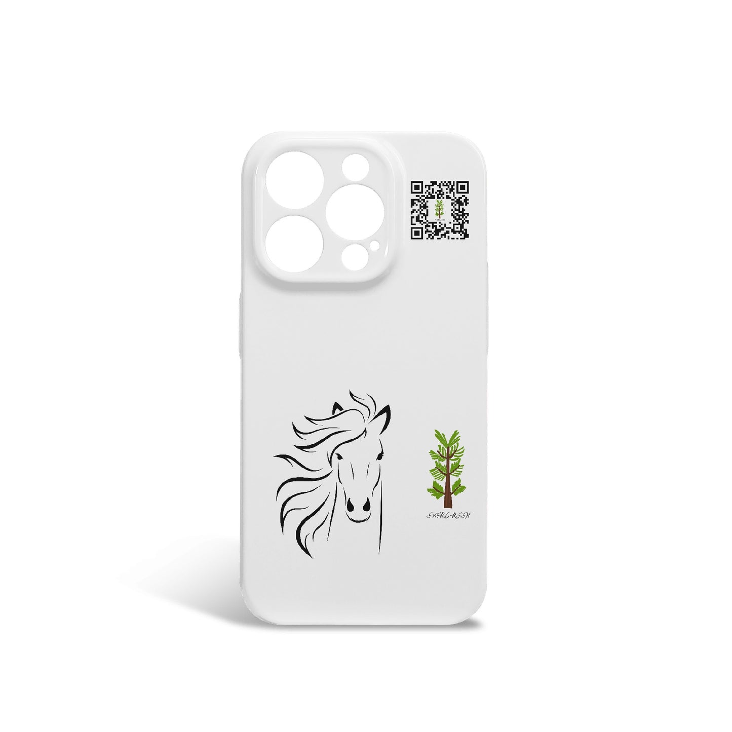 Evergreen Horse Line - iPhone 14 Pro Phone Case