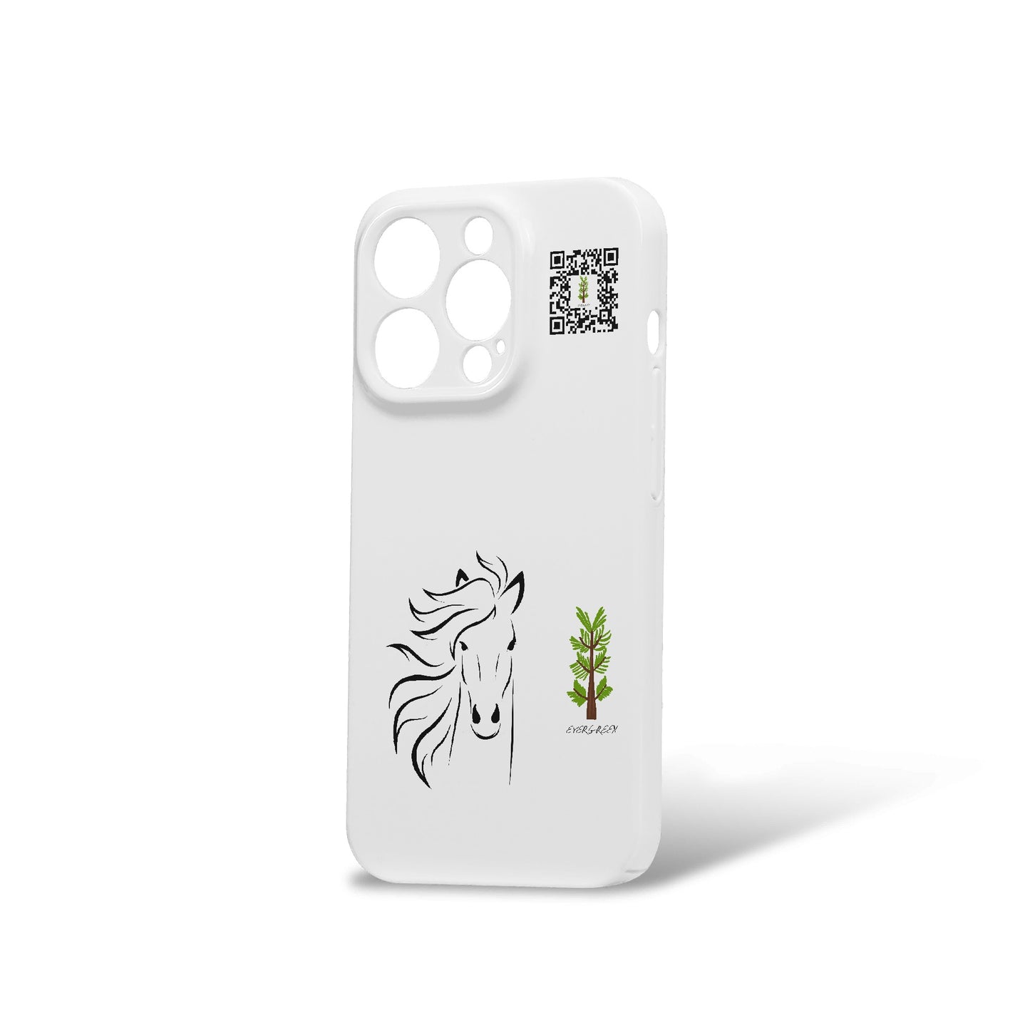 Evergreen Horse Line - iPhone 14 Pro Phone Case