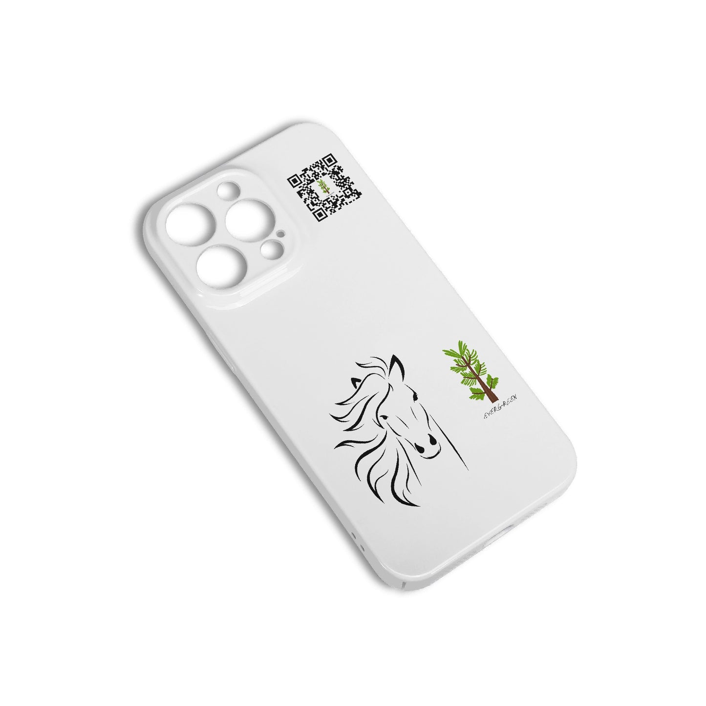 Evergreen Horse Line - iPhone 14 Pro Phone Case