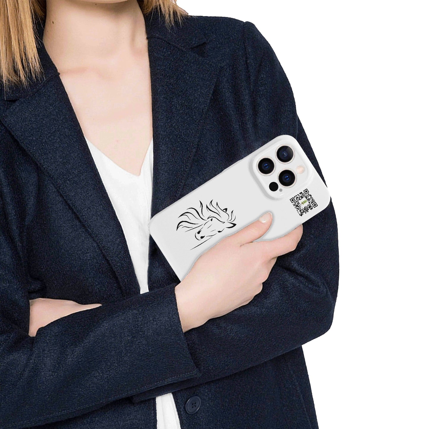 Evergreen Horse Line - iPhone 14 Pro Phone Case