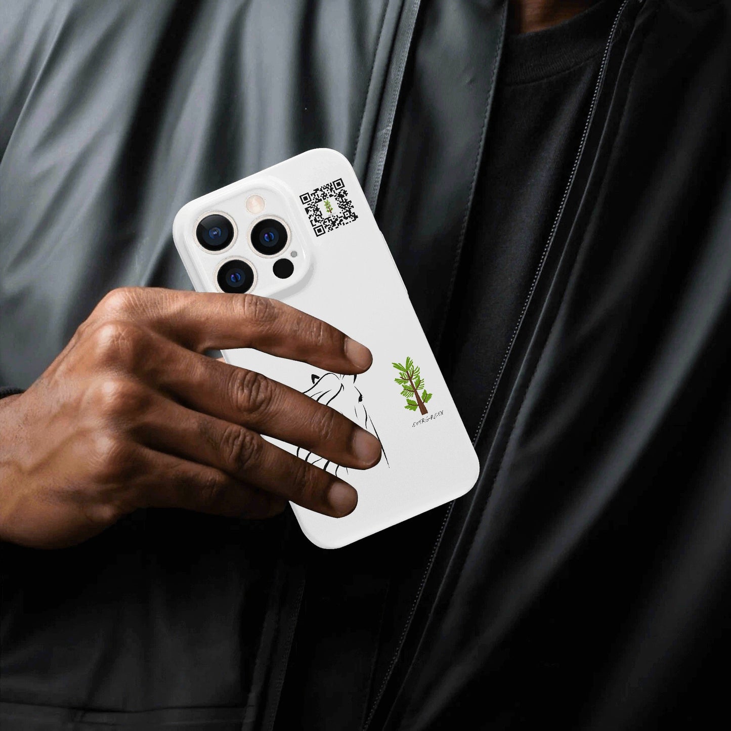 Evergreen Horse Line - iPhone 14 Pro Phone Case