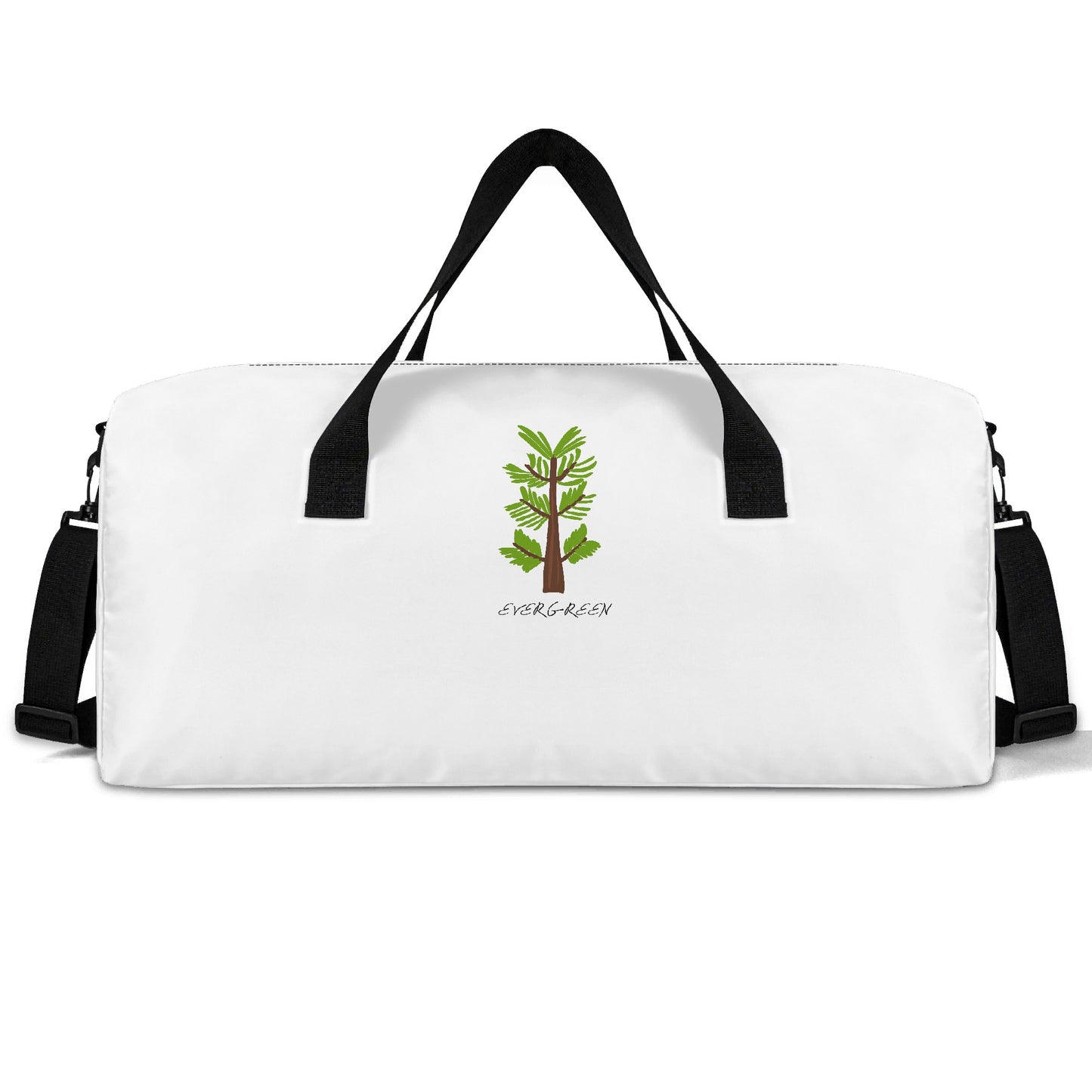 Evergreen Horse Line - Minimalist Travel Duffel Bags Sport Gym Tote Bag