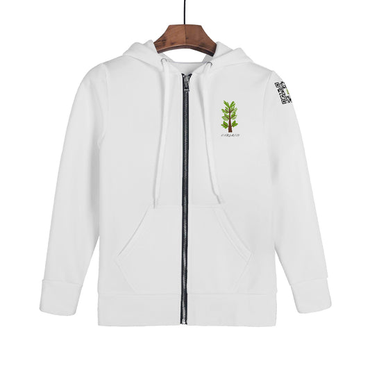 Evergreen Horse Line - Children All Over Print Classic Zip Up Hoodie Warm Jacket