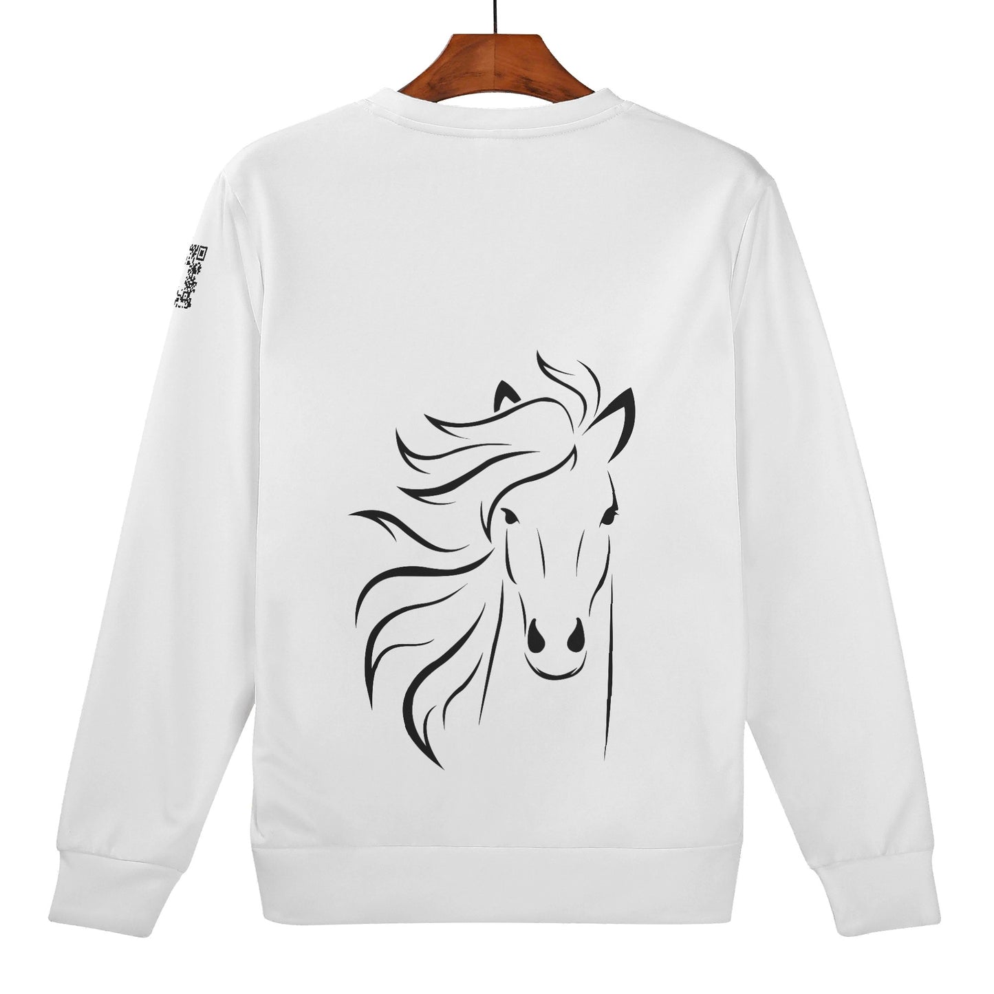 Evergreen Horse Line - Kids All Over Print Sweater