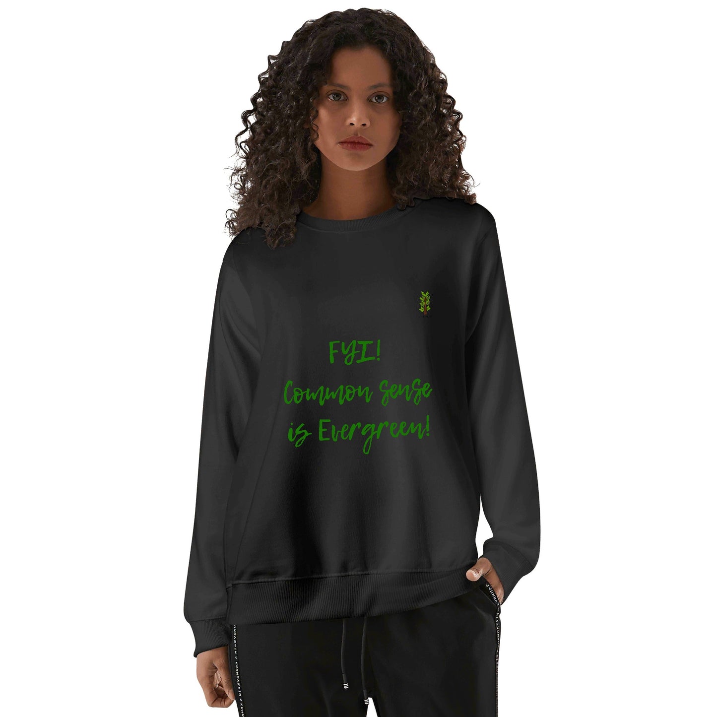 Evergreen FYI! Line - Unisex Cotton Sweatshirt