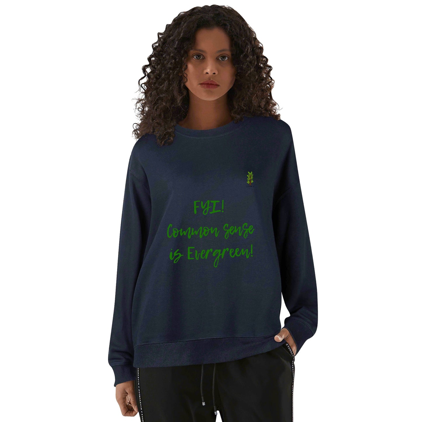 Evergreen FYI! Line - Unisex Cotton Sweatshirt