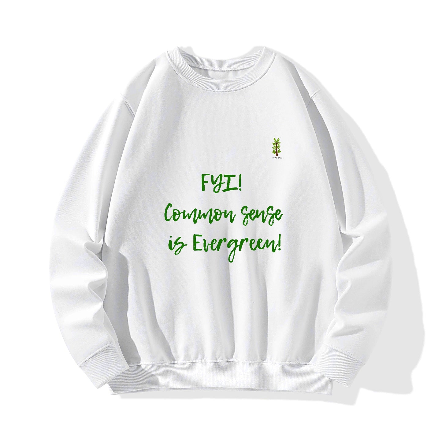 Evergreen FYI! Line - Unisex Cotton Sweatshirt