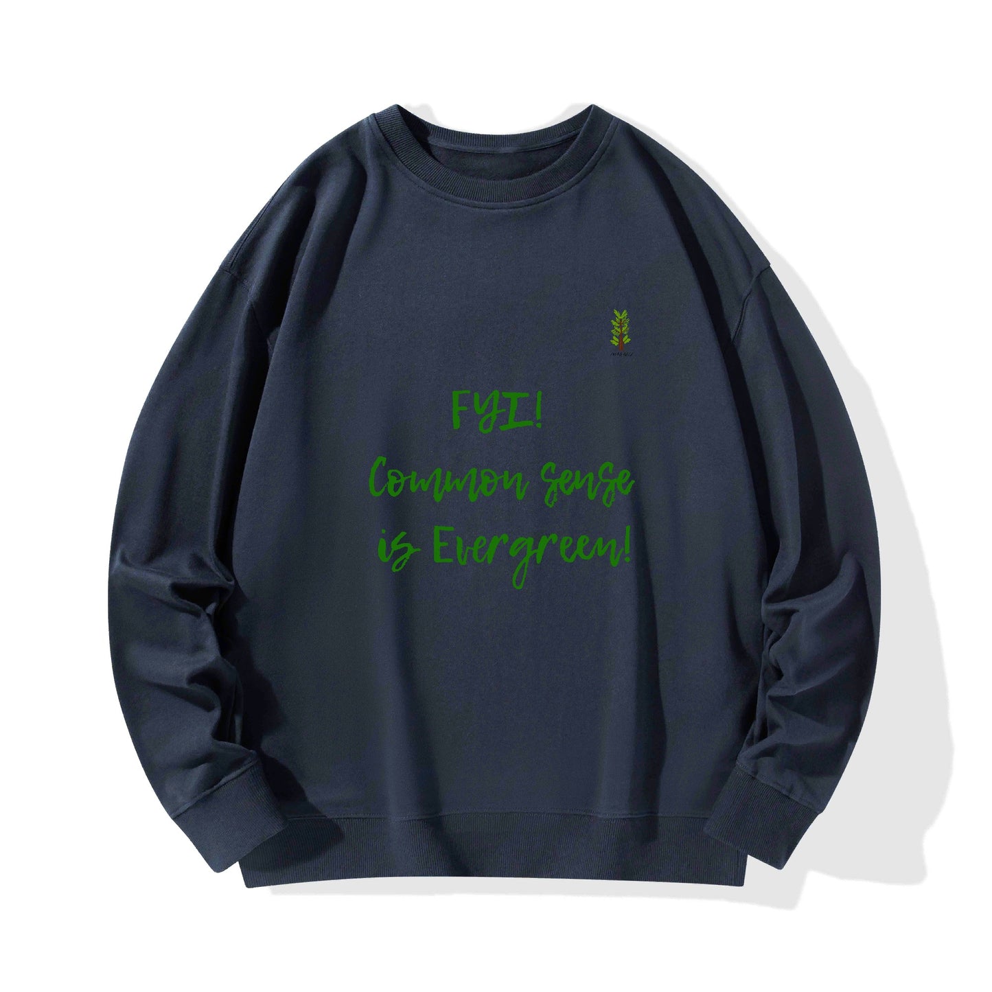 Evergreen FYI! Line - Unisex Cotton Sweatshirt
