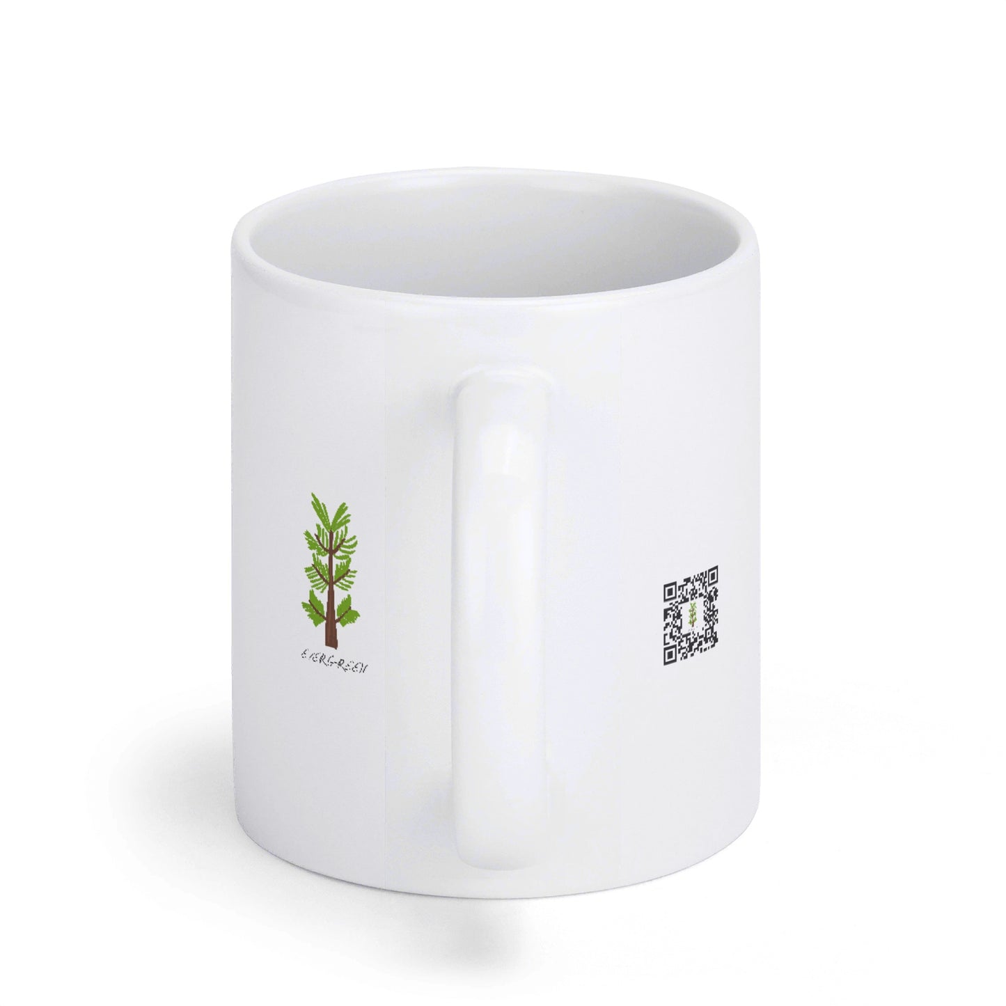 Evergreen FYI! Line - White Coffee Mug