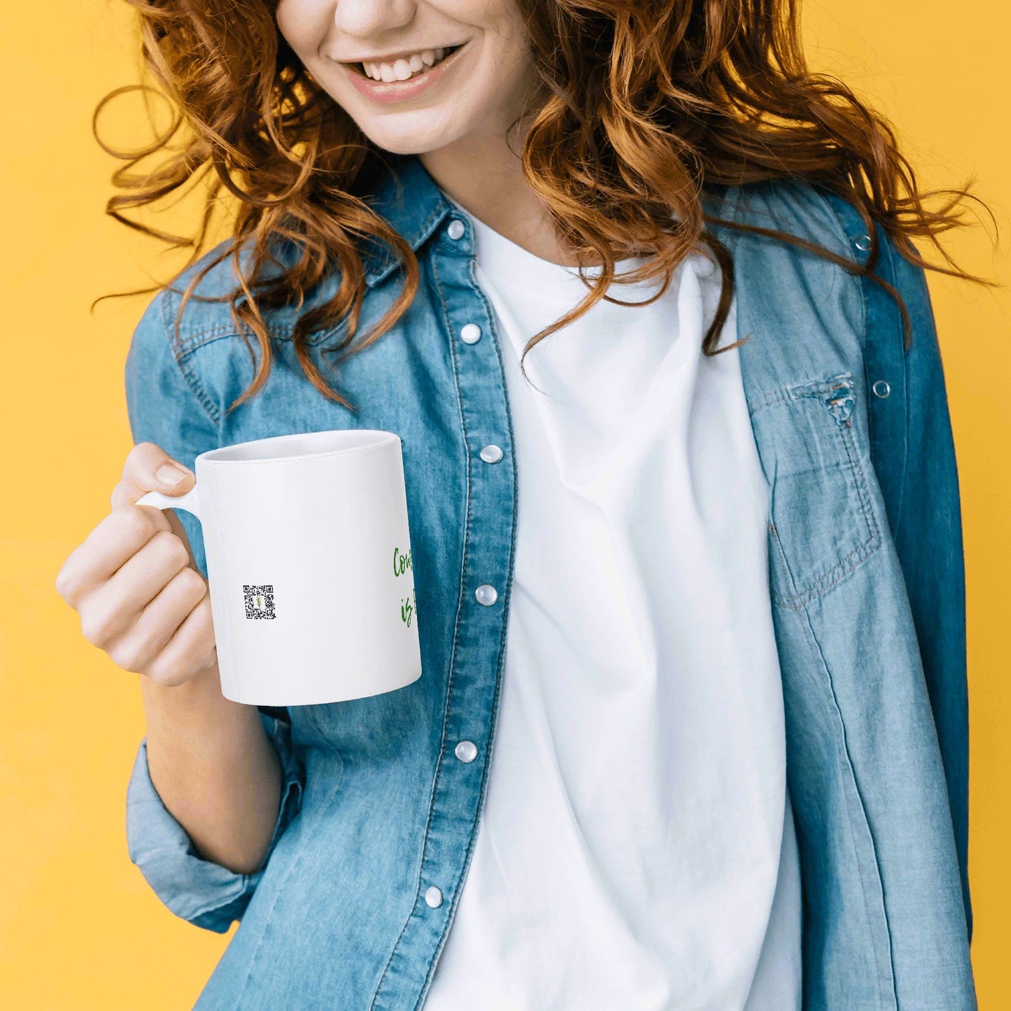 Evergreen FYI! Line - White Coffee Mug