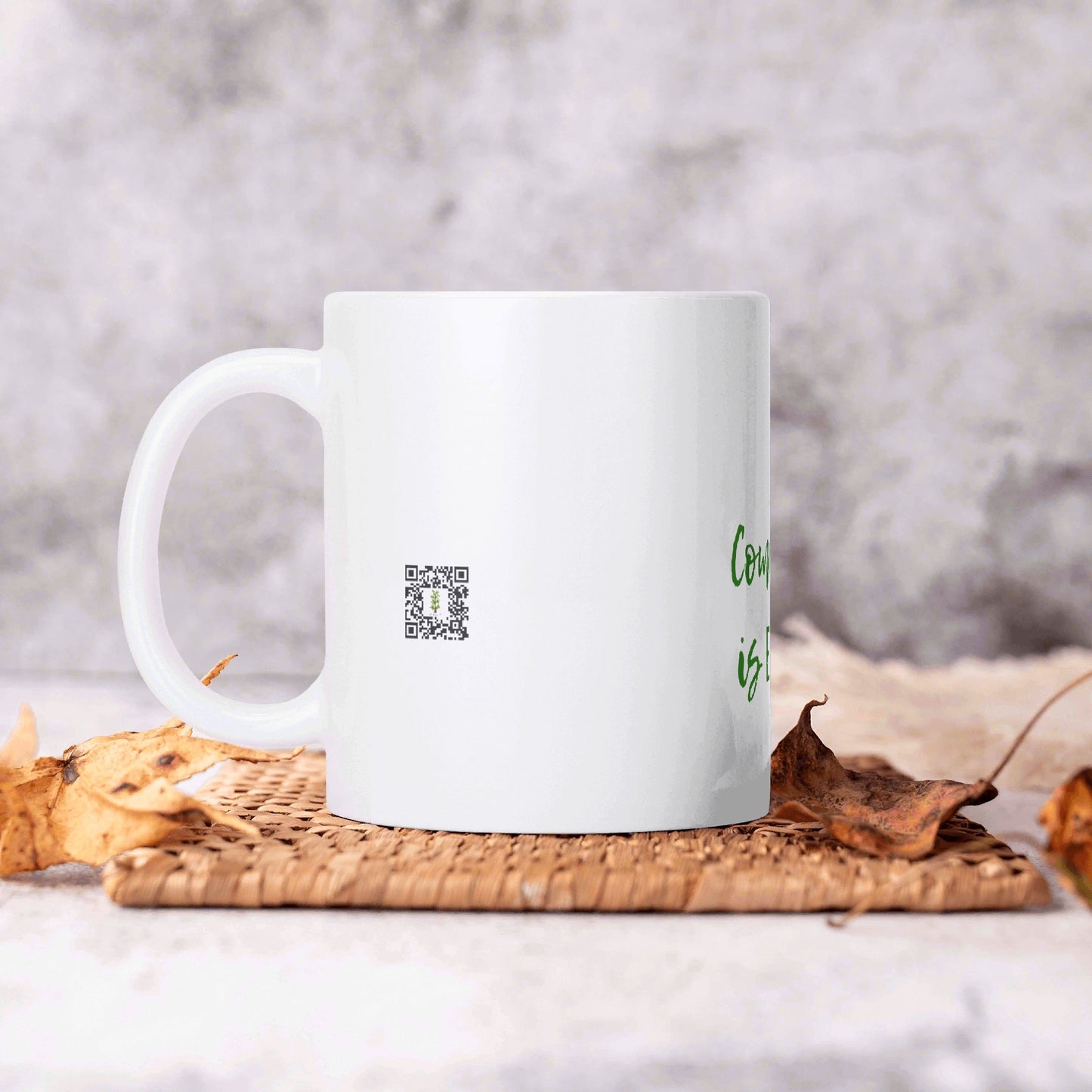 Evergreen FYI! Line - White Coffee Mug