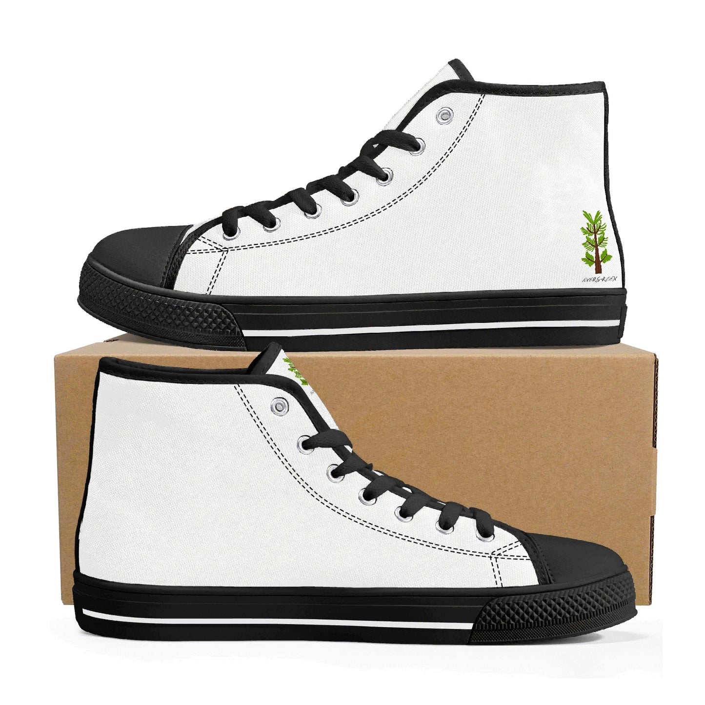 Evergreen Original - Mens High Top Canvas Shoes