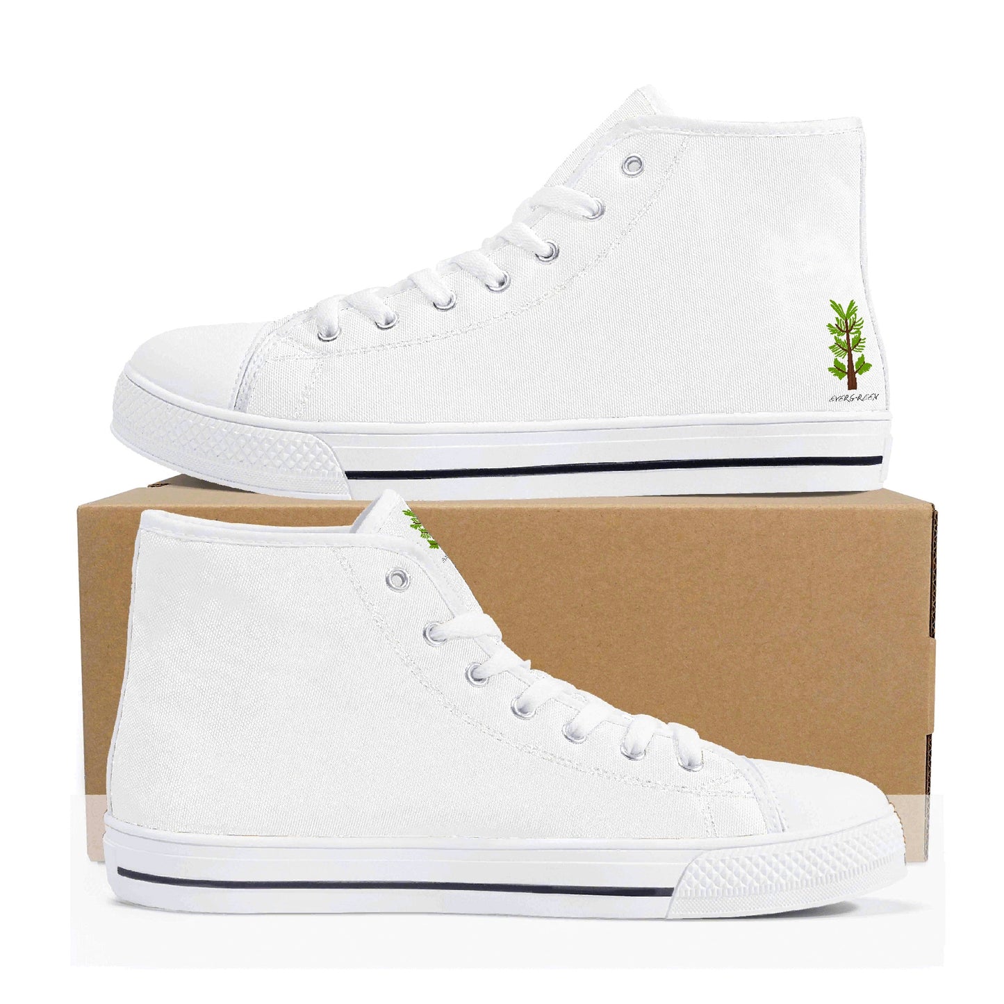 Evergreen Original - Mens High Top Canvas Shoes