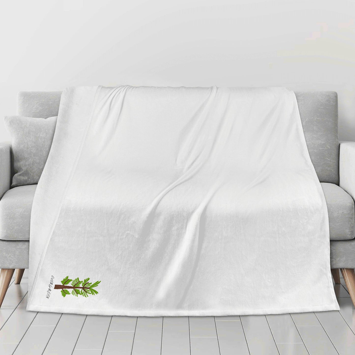 Evergreen Original - Horizontal Flannel Breathable Blanket 4 Sizes