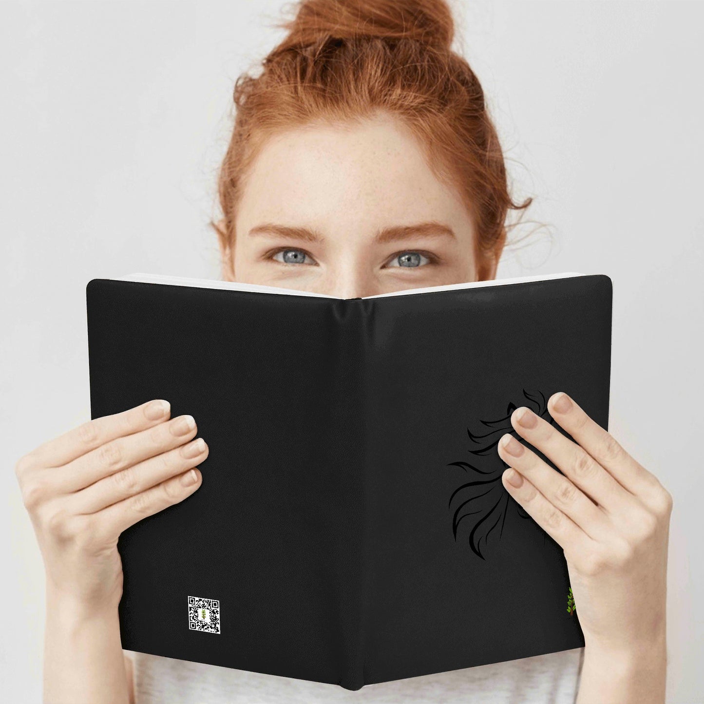 Evergreen Horse Line - Black and Brown Notebook / Journal