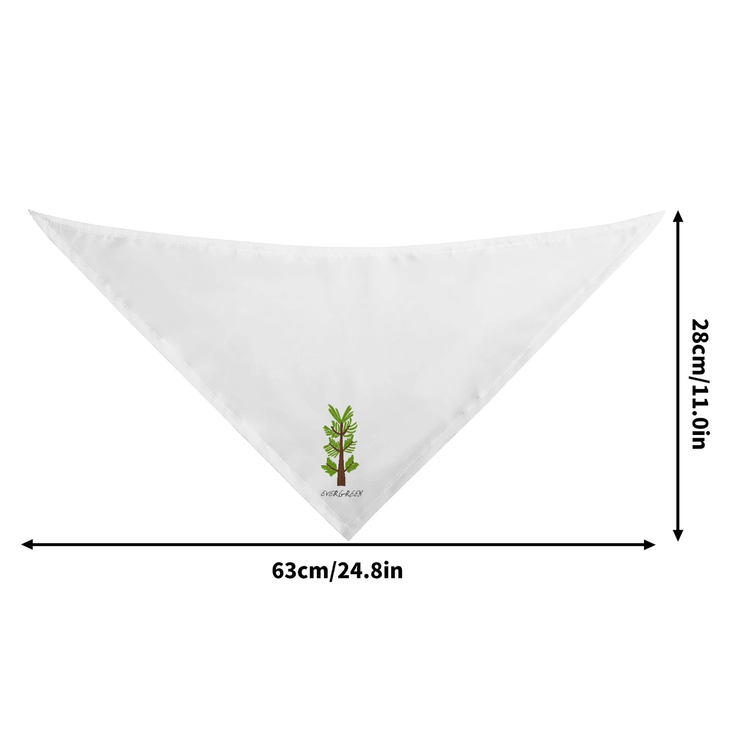 Evergreen Original Pets - Animal Scarf Pet Adjustable Bandanas for Dogs Cats