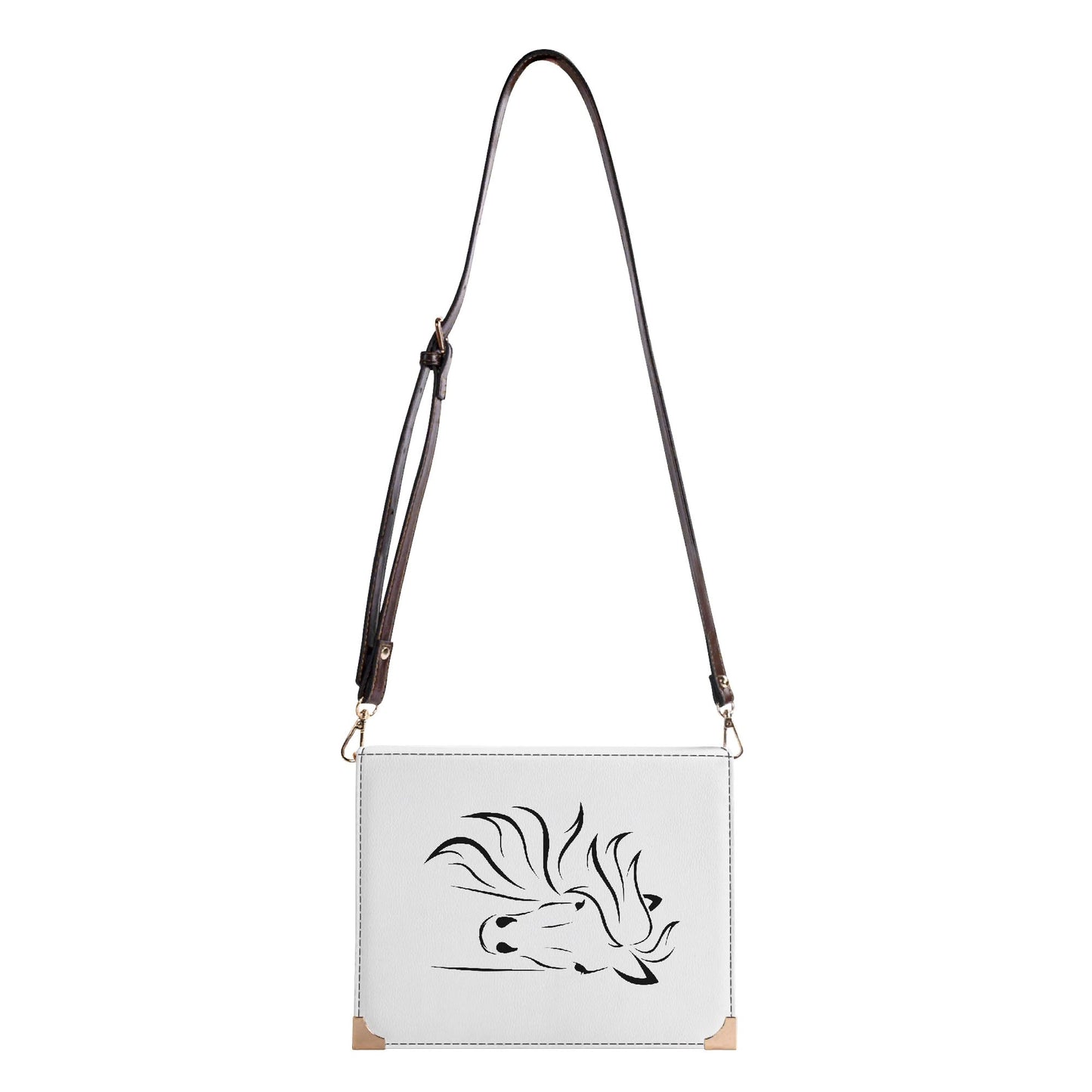 Evergreen Horse Line - Personalized Bible Handbag Book Cover for Literary Lovers