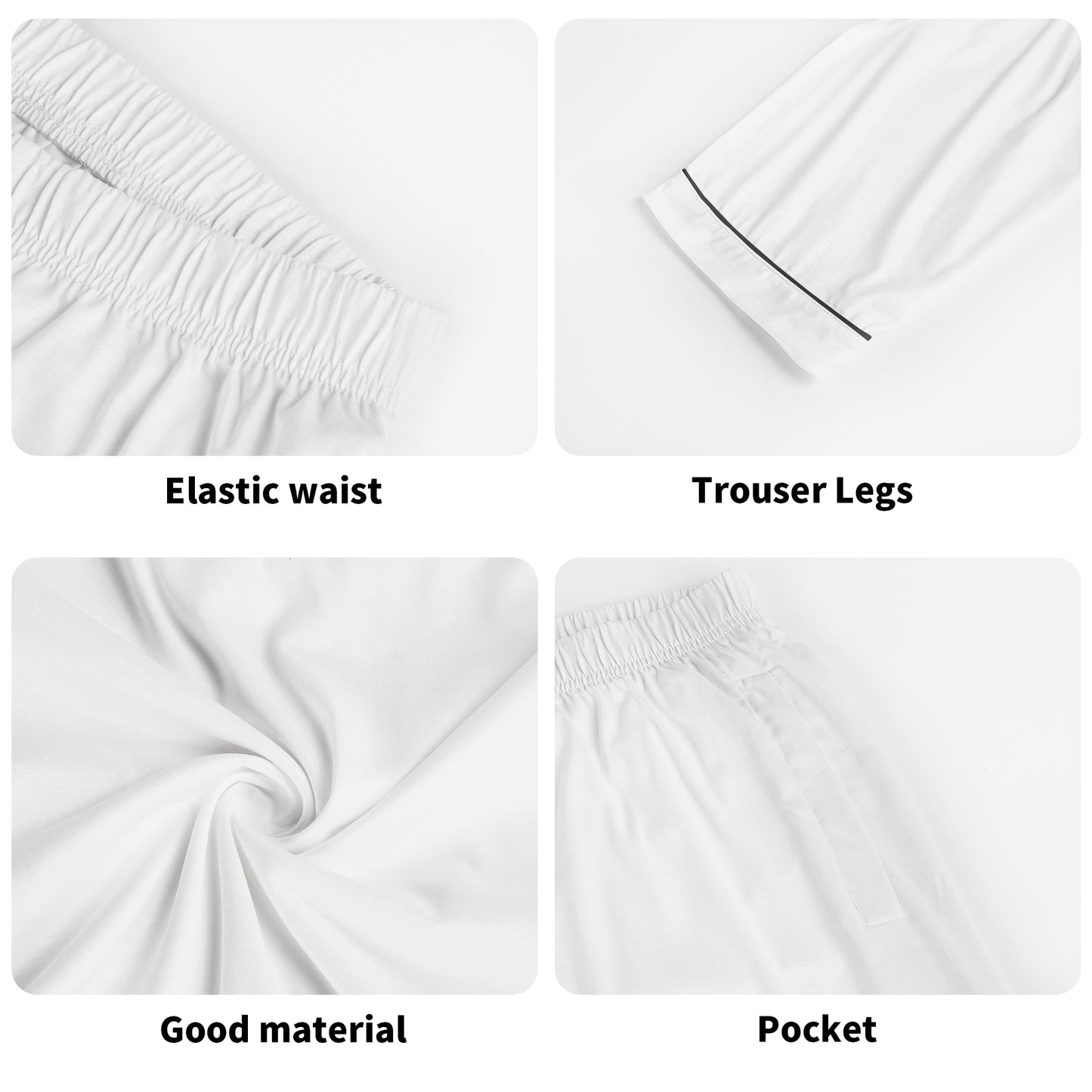 Evergreen Horse Line - Childrens Long Sleeve Nightwear Pajama Set with Pockets