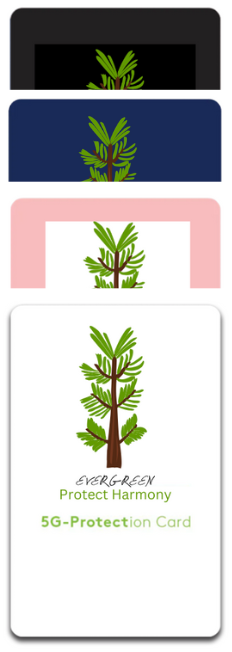Evergreen Protect Harmony - 5G Protection Card in four colors