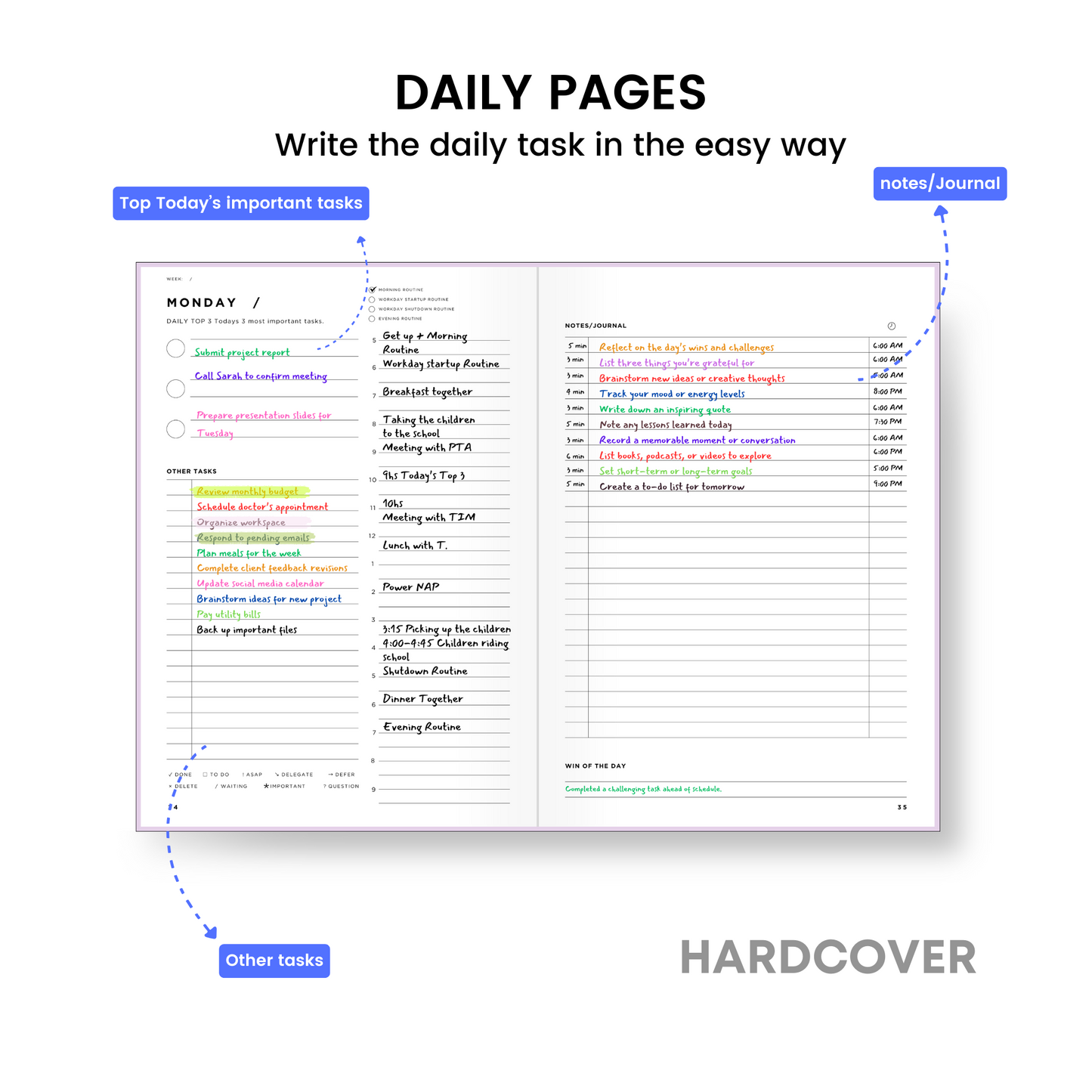 Time Resource Planner - A5 - Coil / Spiral bound - Annual Subscription